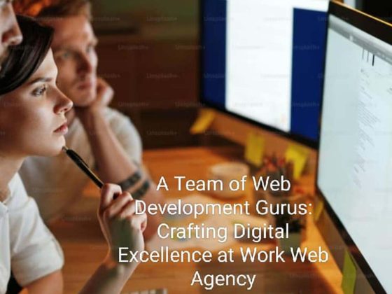 A Team of Web Development Gurus: Crafting Digital Excellence at Work Web Agency